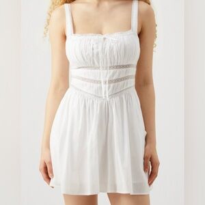 Abercrombie Lace Pieced Romper